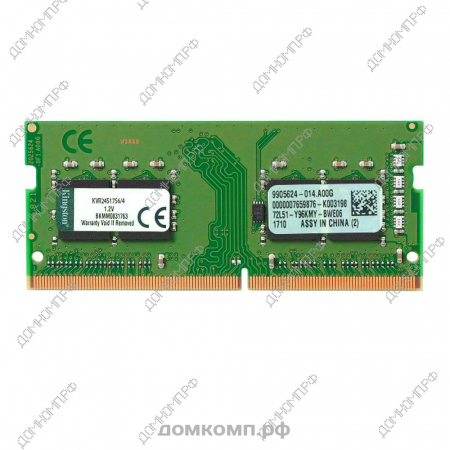 Оперативная память 4 Гб SO-DIMM PC4-19200 Kingston [KVR24S17S6/4